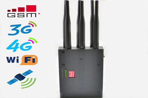 How does a 4G signal jammer block 4G signals?