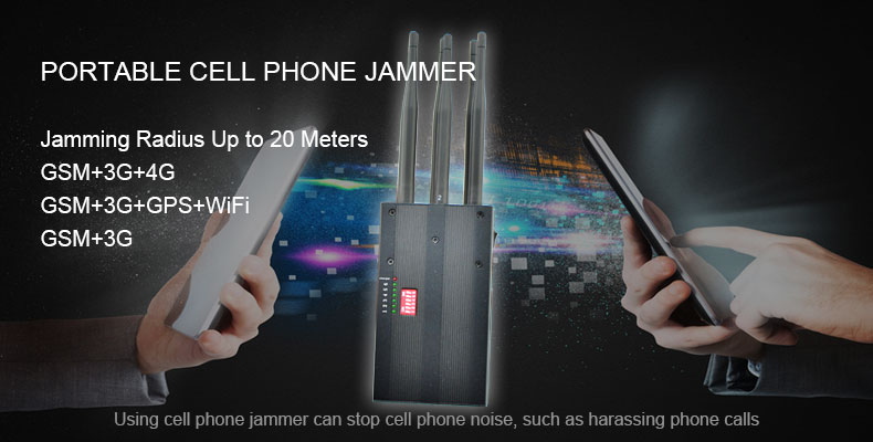 What is the working principle of a terrestrial satellite signal jammer?