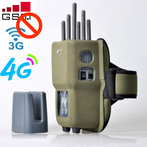 Best Selling In-One GSM UMTS LTE4G WiFi GPS Cell Phone Jammer with Antenna Cover