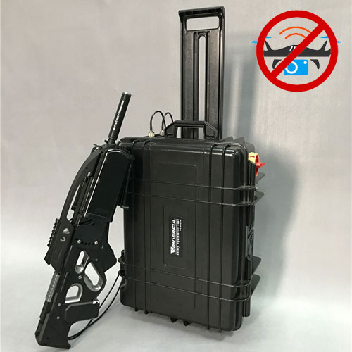 Portable large-range waterproof high-power UAV radio frequency jammer