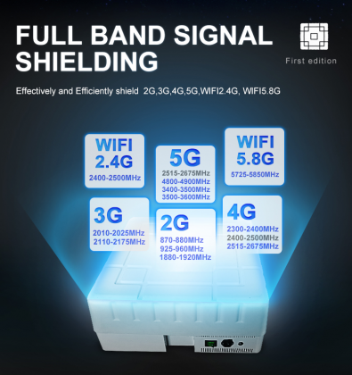 5G telephone signal jammer