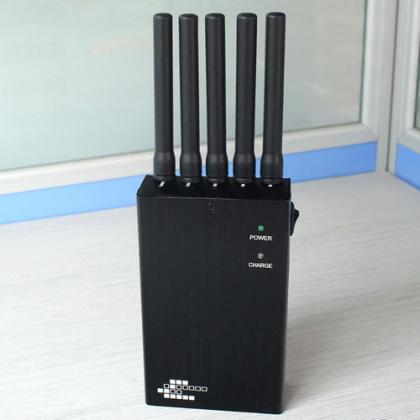 5 bands portable GPS jammer