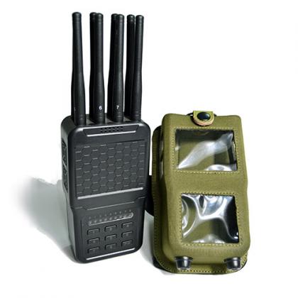 The latest mobile 4G hand signal jammer with a plastic shell