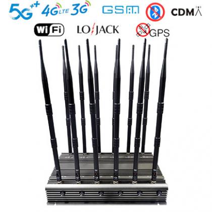 12 Antennas signal jammer