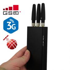 3频段便携式迷你3G GPS GSM干扰器