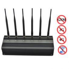 3G 4G CDMA GSM PHS WIFI Blocker High Hower Phone Jammer