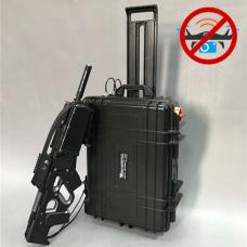 Portable large-range waterproof high-power UAV radio frequency jammer